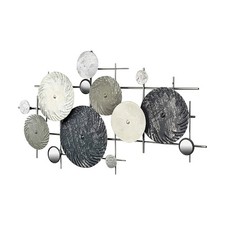 Wandbild Wanddeko Metall DISC