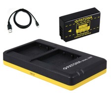 Akku + Dual-Ladegerät für