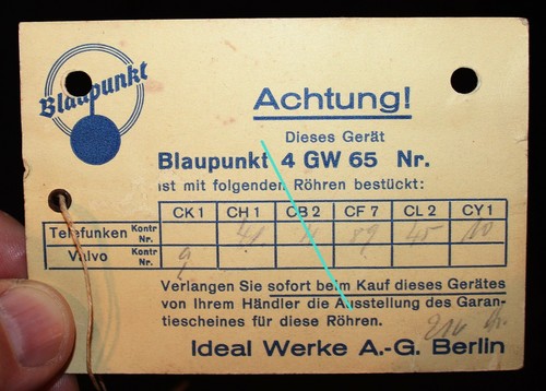Radio blaupunkt alte - radio, ,alte