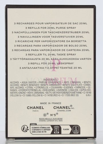 Chanel geschenkset 3x - 5,