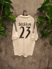 Originales David Beckham Trikot Real Madrid 2005/2006 Maillot Maglia Jersey