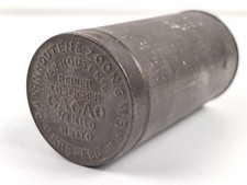 Leere Blechdose " Van Houtens