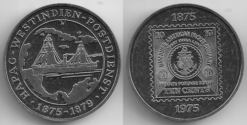 Medaille hamburg hapag - medaille,
