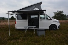 VW Bus T6 BULLI Wohnmobil Aufstelldach nur 53700 KM KÜCHE KLIMA STANDHEIZUNG ALU