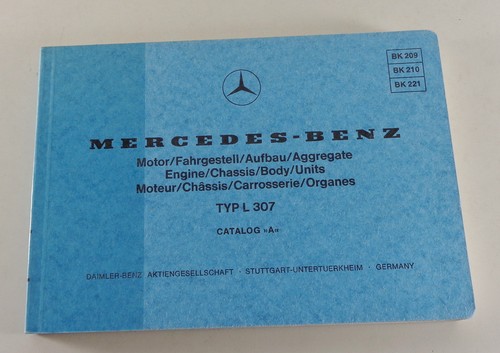 Bildkatalog mercedes 307 - bildkatalog, l