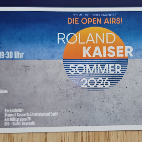 Roland kaiser open air ulm - open,