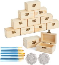 Holz Schatzkiste Set 10 Stück