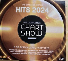 Die Ultimative Chartshow - Hits 2024 - Drei gebrauchte neuwertige CD