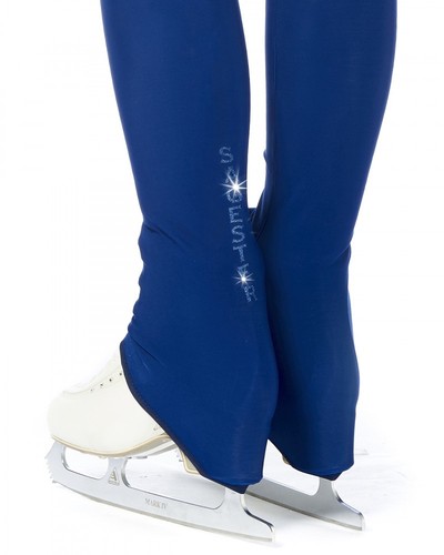 Eiskunstlauf hose blau basic - blau,