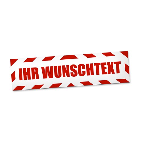 Wunschtext magnetschild auto - magnetschild,