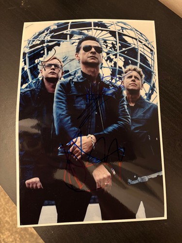 Depeche mode autogramm - mode,