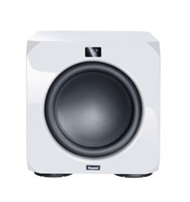 Magnat Omega CS12 - Aktiv-Subwoofer Weiß HG | Auspackware siehe Fotos