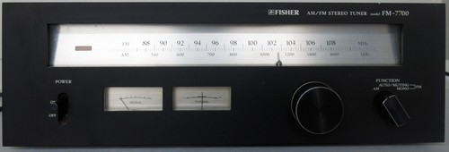 Fisher 7700 fm - fisher, am