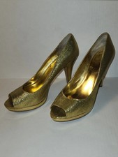 Nine West Metallic Gold
