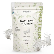 Eiweiß Protein Pulver ohne Zucker + Süßstoff - Proteinpulver Vegan Shake 500g