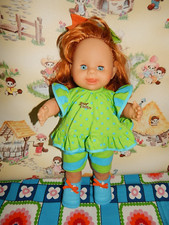 Vintage 1992 Max Zapf Puppe  Rothaarige Schlafaugen 40  cm Groß