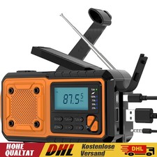Notfallradio Solar Kurbelradio