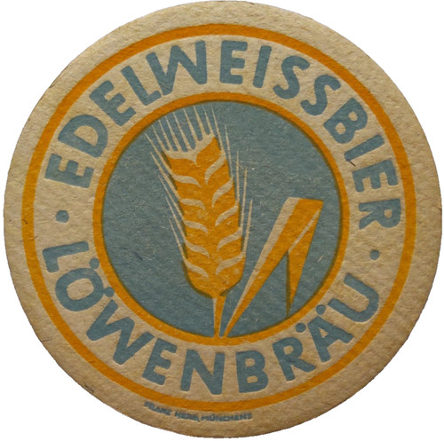 Alter bierdeckel löwenbräu - alter,