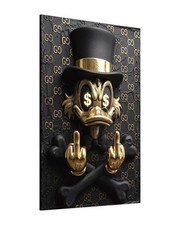 Dagobert Duck Leinwand Bild