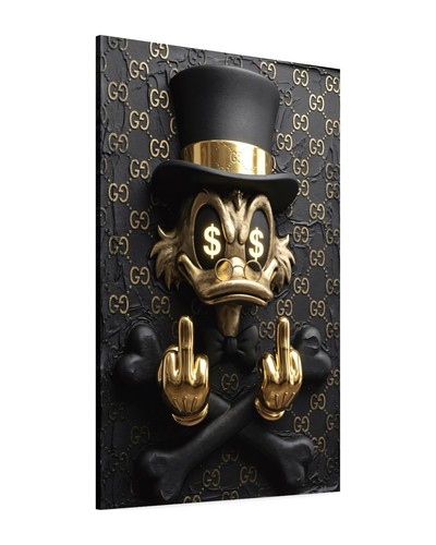 Dagobert duck leinwand - duck,