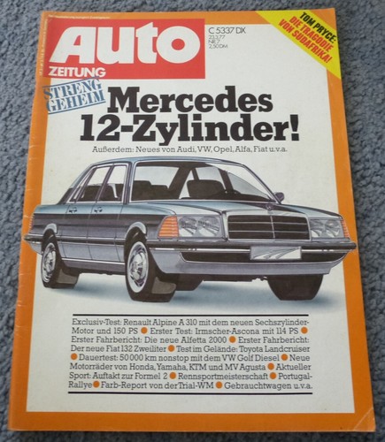 Auto zeitung 1977 - zeitung, irmscher