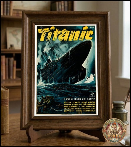 Titanic 1943 deutsch - deutsch, 12"x8"