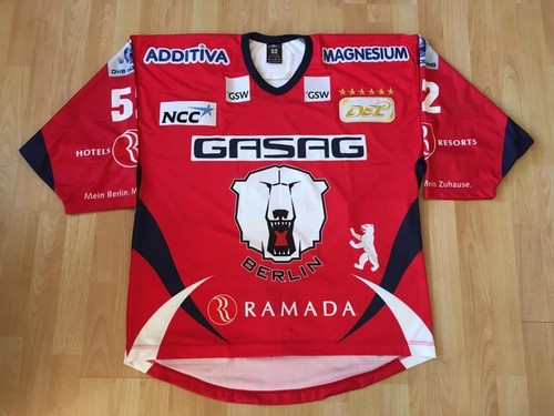 Game worn 2012 eisbären - game, 2012/13