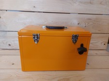 METALL Kühlbox ORANGE 25 L