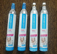 4 x Original SodaStream CO2 Reservezylinder 2 voll 2 leer, keine Rückgabe