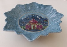 Teller Orientalisch, Weihnachten, Gebäckteller, Schale, Obst, Dekoration Keramik