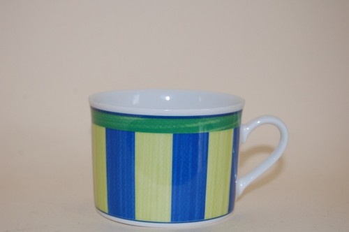 Kaffeetasse blumen streifen - blumen,