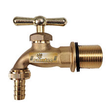 AUSLAUFHAHN MESSING REGENTONNE REGENFASS GARTENHAHN KUGELHAHN ABSPERRHAHN