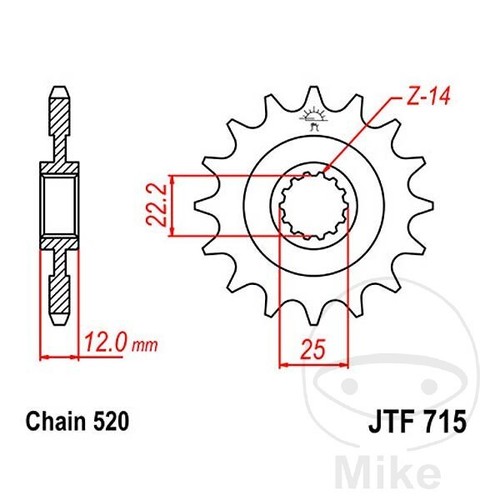 Ritzel für gas - für,
