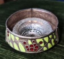 ?️  russische Saliere Kaviar Emaille Melchior Glaseinsatz Moskau Juwelier