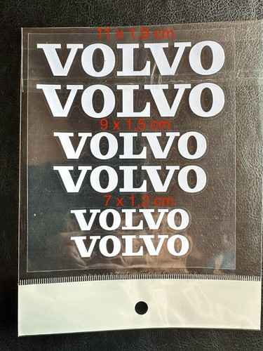 Volvo bremssattel sticker - 6x,