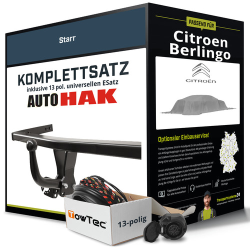 Anhängerkupplung starr für