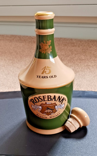 Seltene rosebank spode whisky - rosebank,