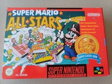 Super Nintendo SNES Mario All Stars Verpackung Leerkarton OVP