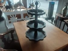 Etagere Holz  Shabby-Chic original schwarz