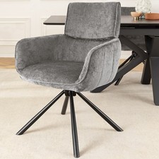 Retro Drehstuhl UNICO grau