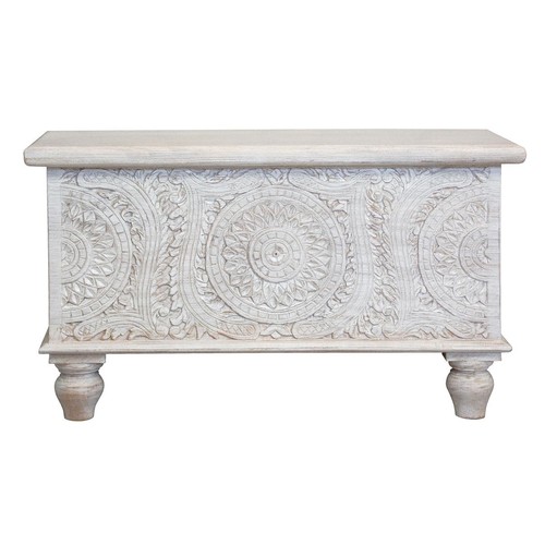 Shabby chic holztruhe indische - chic,