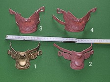 Barbie Vintage Pferdesattel Preis Pro Stück! Gold braun Verziert Pferd Reiten