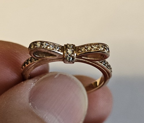 Pandora rosefarbener ring - pandora,