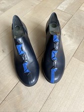 Damen Halbschuh Leder Größe
