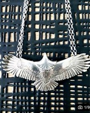 Adleranhänger mit Kette 925er