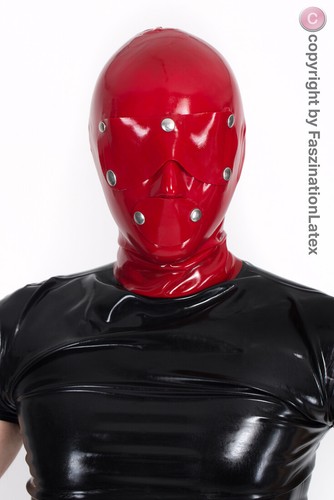 Latex maske für - latex, oder