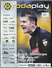 Programm Niederlande 2006/07 Roda Kerkrade - FC Groningen