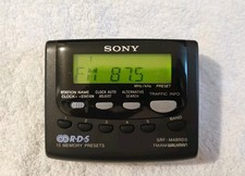 Sony SRF-M48RDS FM/AM Walkman RDS Radio für Sammler – Top Zustand ✅
