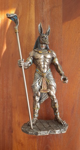 Anubis figur mit - mit, zepter