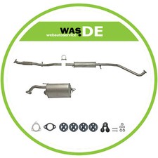 Auspuffanlage Auspuff ab Kat